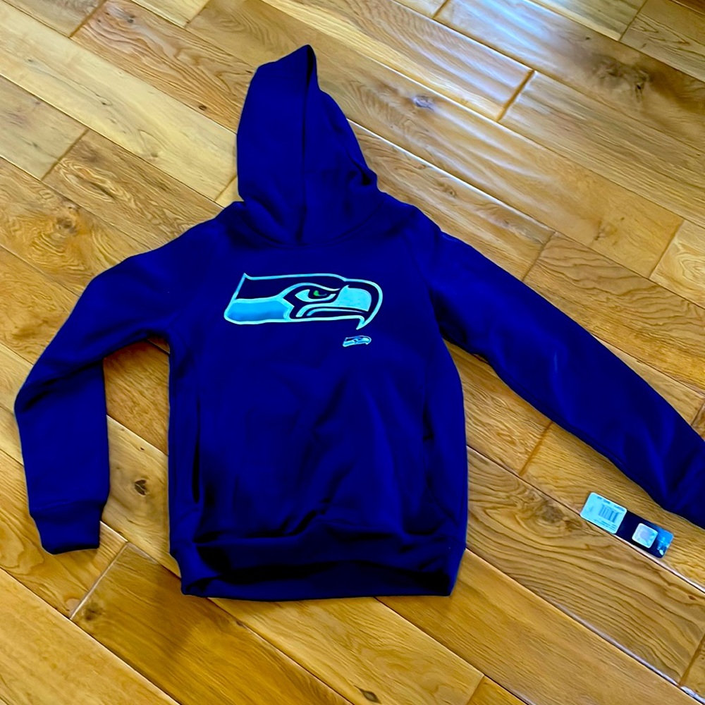 Youth Seahawks Hoodie (Unisex) 🤩 Brand New with Tags Size L (14/16)